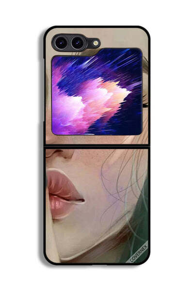 Covernex غطاء حماية لهاتف Samsung Galaxy Z Flip6 - ششش إنها حزينة