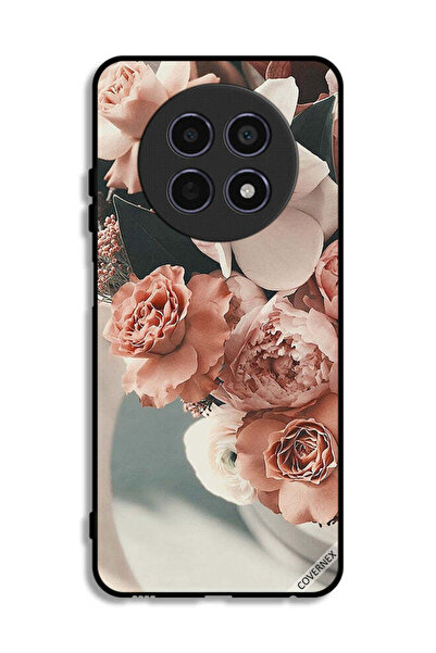 Covernex غطاء حماية لهاتف Realme 12 5G مع باقة من أزهار الخوخ الجميلة