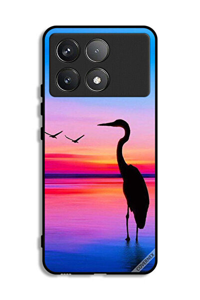 Covernex غطاء حماية لهاتف شاومي بوكو F6 برو - شوك وطيور