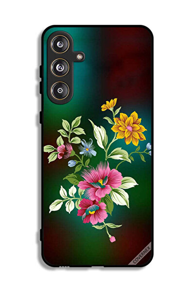 Covernex غطاء حماية لهاتف سامسونج جالاكسي M55 5G، زهور عالية الدقة