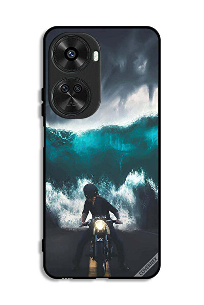Covernex غطاء حماية لهاتف هواوي نوفا 11 SE بتصميم موجة مائية