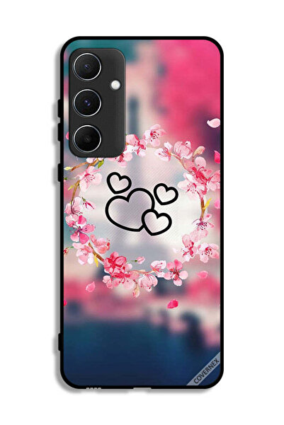 Covernex غطاء حماية لهاتف سامسونج جالاكسي A55 5G بنقشة قلوب فنية