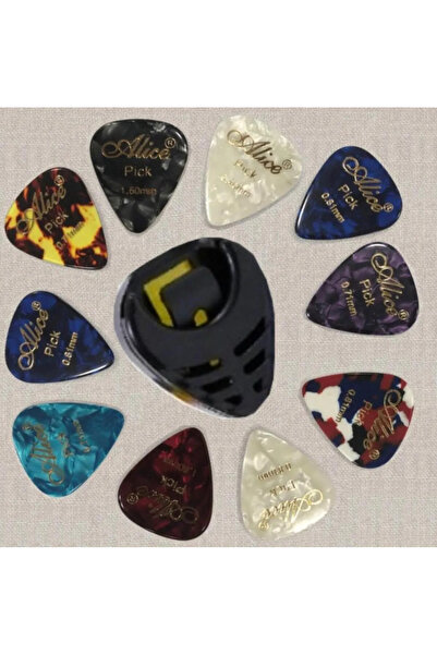 SALVADOR Alice Gitar Penası 10'lu Set Pena Şarjörü