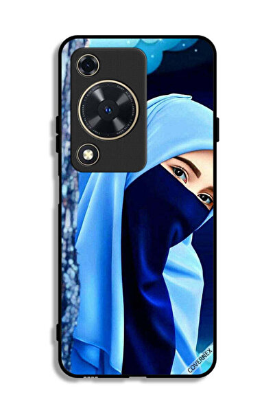 Covernex غطاء حماية لهاتف هواوي إنجوي 70 بنقشة فتاة محجبة