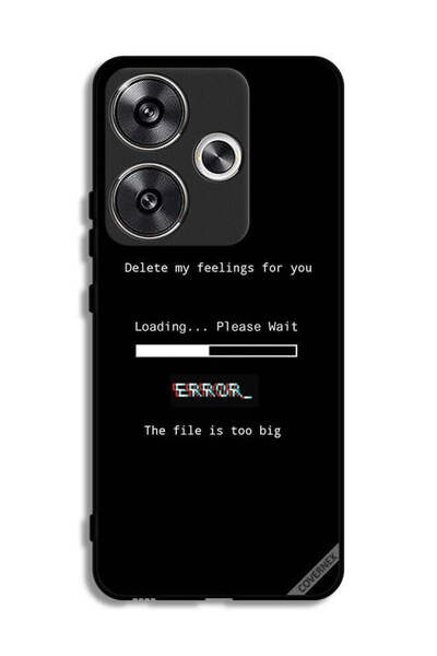 Covernex غطاء حماية لهاتف Xiaomi Redmi Turbo 3 5G بخلفية شاشة حذف مشاعري تجاهك