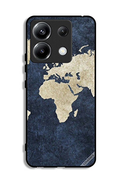 Covernex غطاء حماية لهاتف شاومي ريدمي نوت 13 برو 5G بنمط خريطة على الجينز
