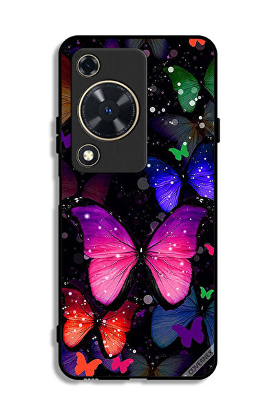 Covernex غطاء حماية لهاتف هواوي إنجوي 70 بنقشة الفراشات