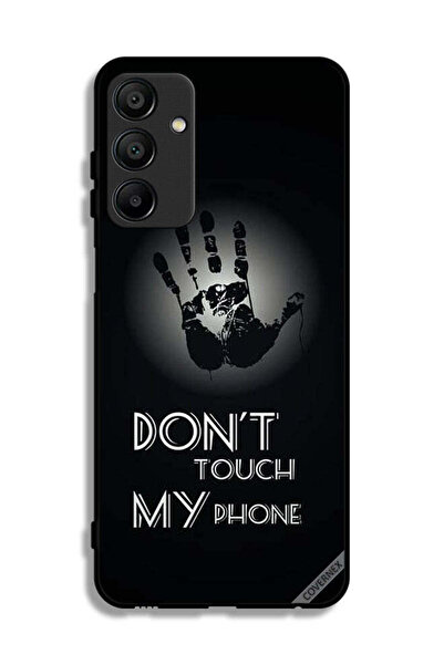 Covernex غطاء حماية لهاتف سامسونج جالكسي A15 4G مطبوع عليه عبارة "لا تلمس هات...