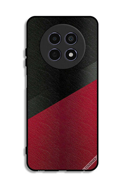 Covernex غطاء حماية جلدي بنقشة جلد صناعي لهاتف Realme 12x 5G