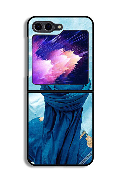 Covernex غطاء حماية لهاتف سامسونج جالكسي زد فليب 6 - تصميم عربي