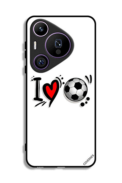 Covernex غطاء حماية لهاتف هواوي بيورا 70 برو - أحب كرة القدم