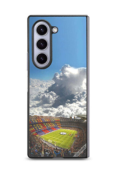 Covernex غطاء حماية لهاتف Samsung Galaxy Z Fold6 بتصميم ملعب كرة قدم