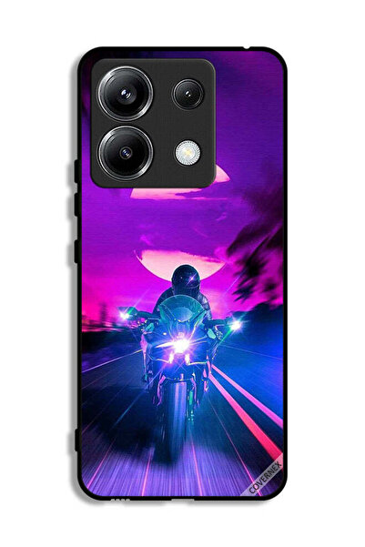Covernex غطاء حماية لهاتف شاومي ريدمي نوت 13 برو 5G، خلفية رجل على دراجة