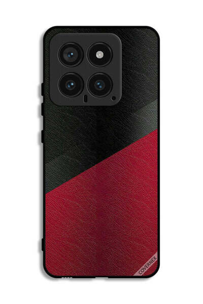 Covernex غطاء حماية جلدي بنمط لهاتف Xiaomi 14