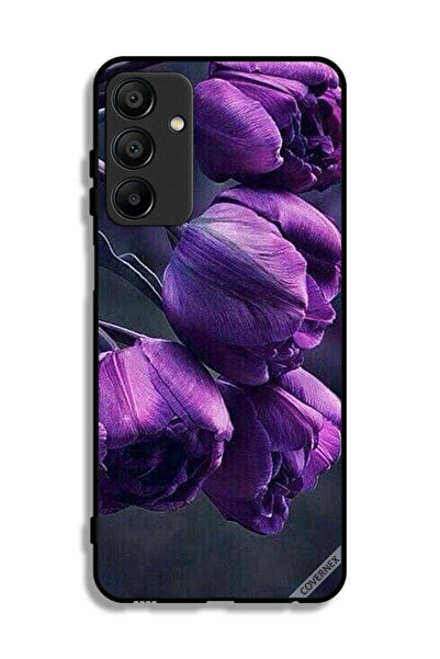 Covernex غطاء حماية لهاتف سامسونج جالاكسي A15 4G، زهور داكنة
