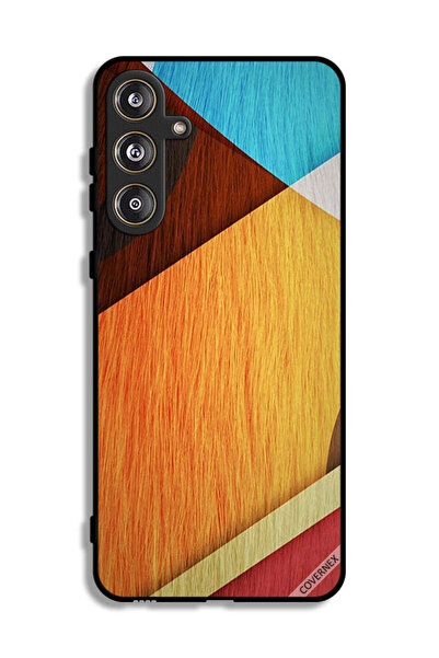 Covernex غطاء حماية لهاتف سامسونج جالاكسي M55 5G بنسيج خشبي