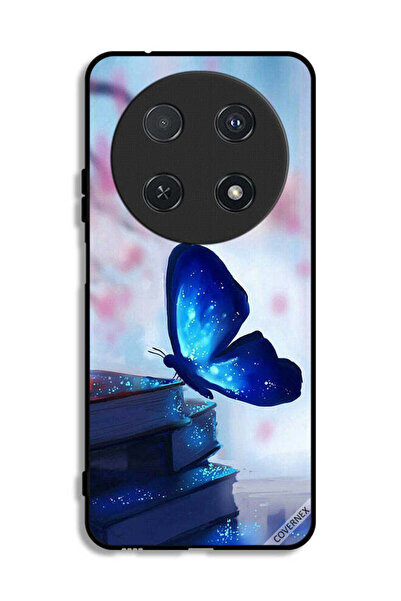 Covernex Huawei nova 12i Protective Case Cover Butterfly Sitting On Books