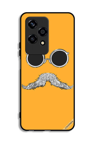 Covernex غطاء حماية لهاتف Honor 200 Lite 5G برسومات نظارات وشارب