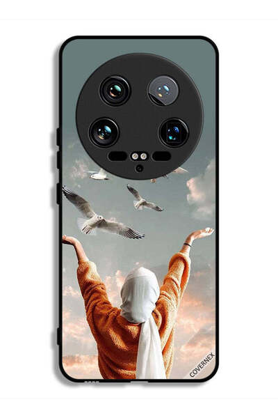 Covernex غطاء حماية فائق لهاتف شاومي 14 بطبعة طيور طائرة