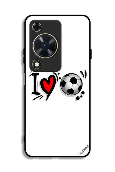 Covernex Huawei Enjoy 70 Protective Case Cover I Love Football