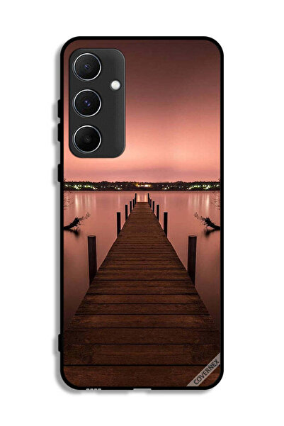 Covernex غطاء حماية لهاتف سامسونج جالاكسي A55 5G بتصميم مسار البحر المسائي