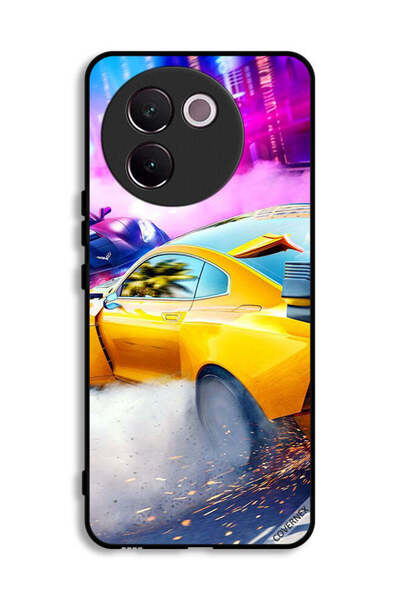 Covernex غطاء حماية فيفو V30e 5G بتصميم سيارة سباق