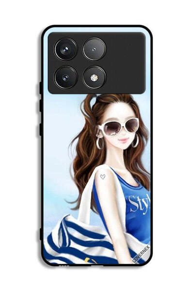 Covernex غطاء حماية لهاتف Xiaomi Poco F6 Pro بتصميم قميص