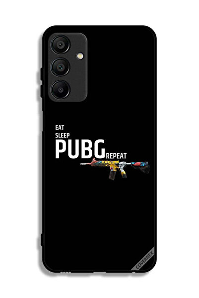 Covernex غطاء حماية لهاتف Samsung Galaxy A15 5G، Eat Sleep Pubg Repeat