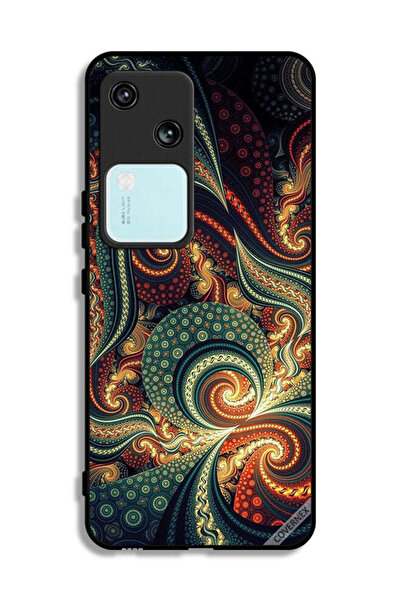 Covernex غطاء حماية لهاتف Vivo S18 5G بنمط ماندالا عتيق