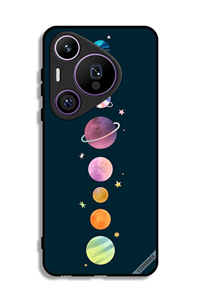 Covernex غطاء حماية لهاتف هواوي بيورا 70 برو - الفضاء والنجوم