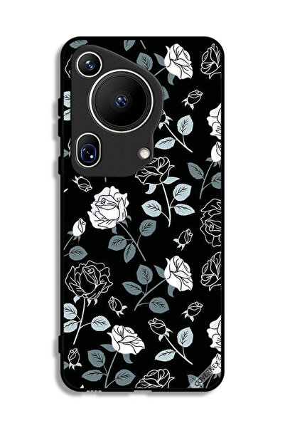 Covernex غطاء حماية لهاتف هواوي بيورا 70 ألترا بنقشة زهور