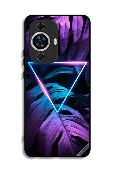 Covernex غطاء حماية لهاتف هواوي نوفا 12 إس بتصميم مثلث الإضاءة