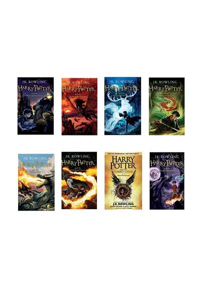 Generic Harry potter set of 8 books ( ENGLISH VERSION )