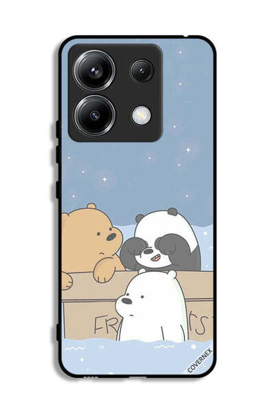 Covernex غطاء حماية لهاتف شاومي ريدمي نوت 13 برو 5G، أصدقاء الدببة