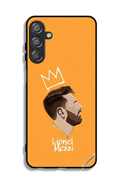 Covernex غطاء حماية لهاتف سامسونج جالاكسي F15 5G بطبعة ليو ميسي الملك