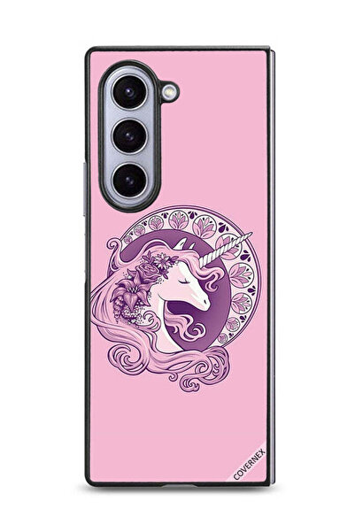 Covernex غطاء حماية لهاتف سامسونج جالاكسي زد فولد 6 بتصميم يونيكورن