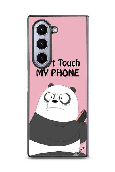 Covernex غطاء حماية لهاتف سامسونج جالكسي زد فولد 6 - لا تلمس هاتفي باندا