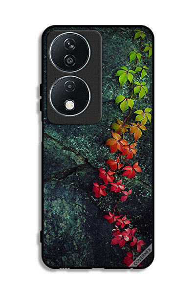Covernex غطاء حماية لهاتف Honor X7b 5G بأوراق جميلة