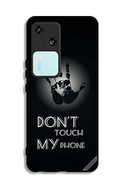 Covernex Vivo S18 5G Protective Case Cover Don't Touch My Phone Hand