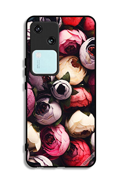 Covernex Vivo S18 5G Protective Case Cover Dark Cone Roses