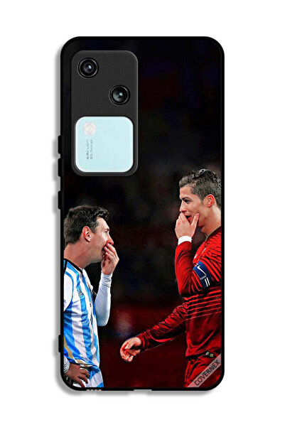 Covernex غطاء حماية لهاتف Vivo S18 5G رونالدو وميسي في إطار واحد