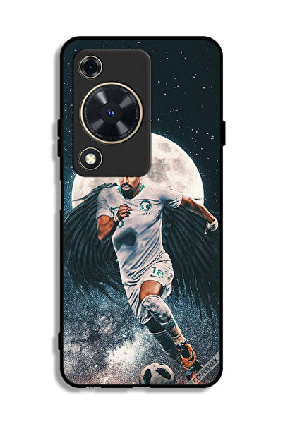 Covernex غطاء حماية لهاتف هواوي نوفا واي 72 - سالم الدوسري يحمل كرة قدم