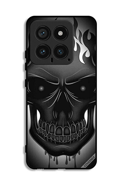 Covernex غطاء حماية لهاتف شاومي 14 بتصميم جمجمة