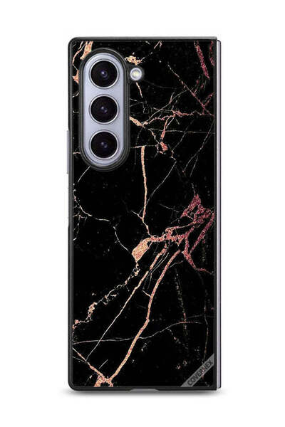 Covernex غطاء حماية لهاتف سامسونج جالاكسي زد فولد 6 بنمط رخامي متشقق