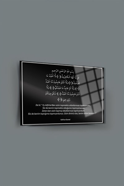 glassartdesign Tabloul din sticlă Suresi al Călăreților - Tablou religios - T...