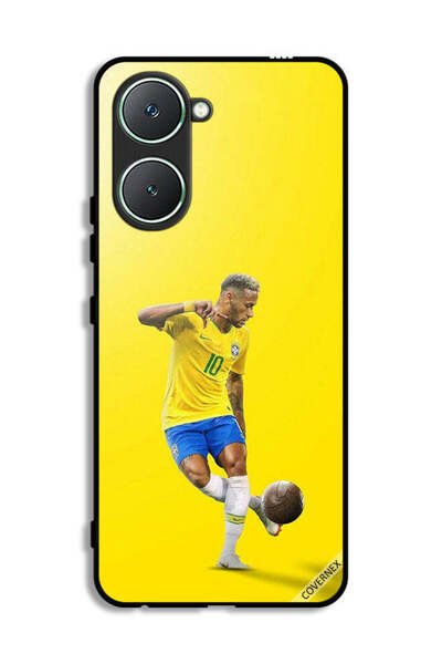 Covernex غطاء حماية لهاتف Vivo Y03 4G بتصميم نيمار مع كرة قدم