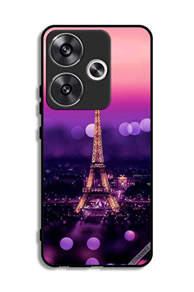 Covernex غطاء حماية لهاتف شاومي ريدمي توربو 3 5G بتصميم برج إيفل