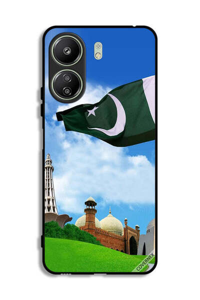 Covernex غطاء حماية لجهاز شاومي ريدمي 13 سي - أخضر باكستاني