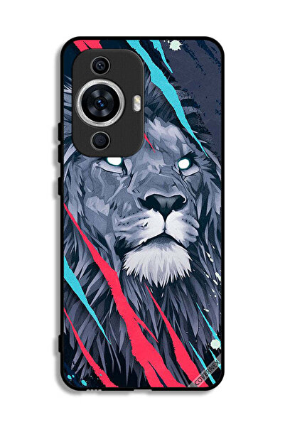 Covernex غطاء حماية لهاتف هواوي نوفا 12 لايت برسومات الأسد الملك