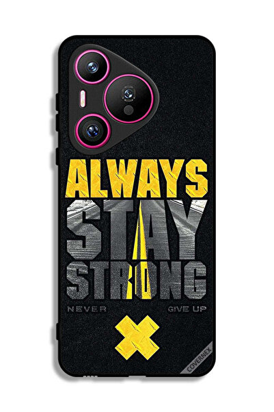 Covernex غطاء حماية لهاتف هواوي بيورا 70 - ابق قويًا دائمًا ولا تستسلم أبدًا